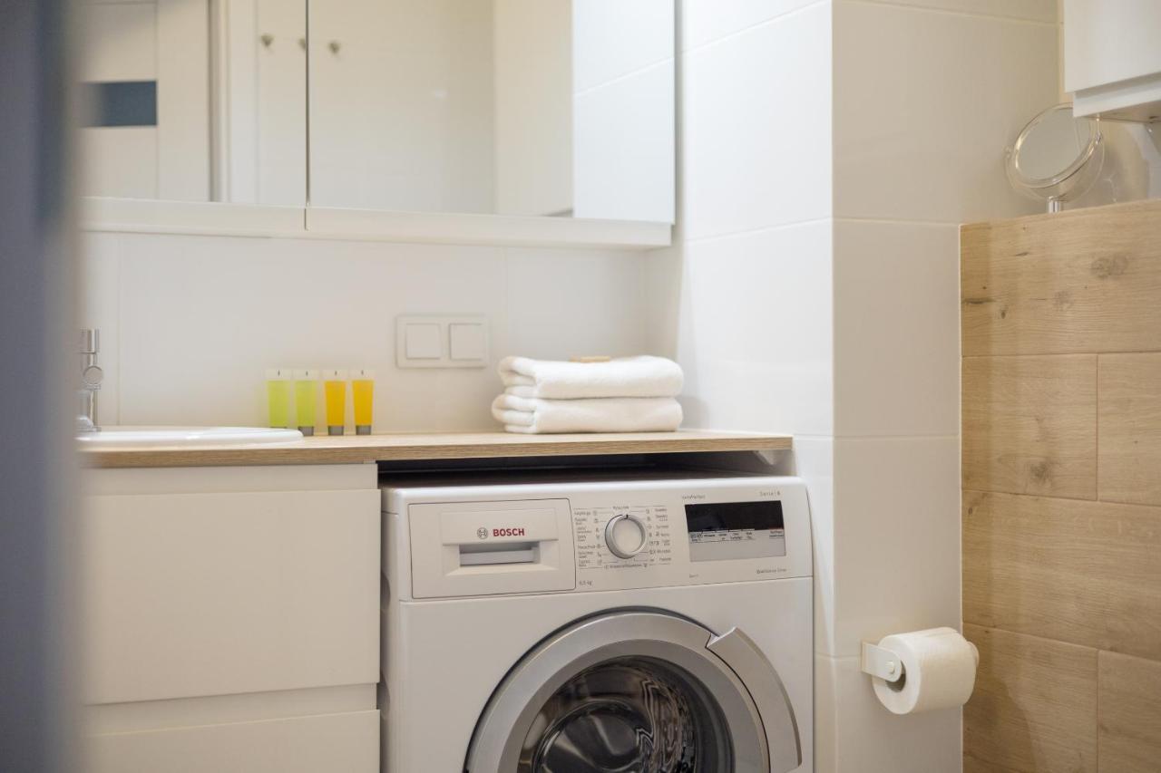 Budki Szczesliwickie Business Apartment Varşova Dış mekan fotoğraf